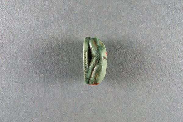 Scarab of Menibre, Faience