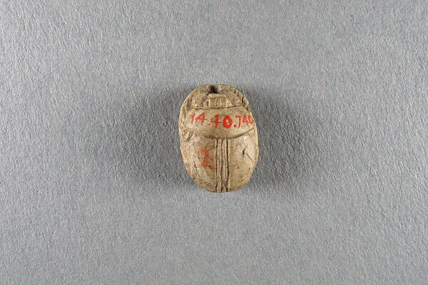 Scarab, Glazed steatite