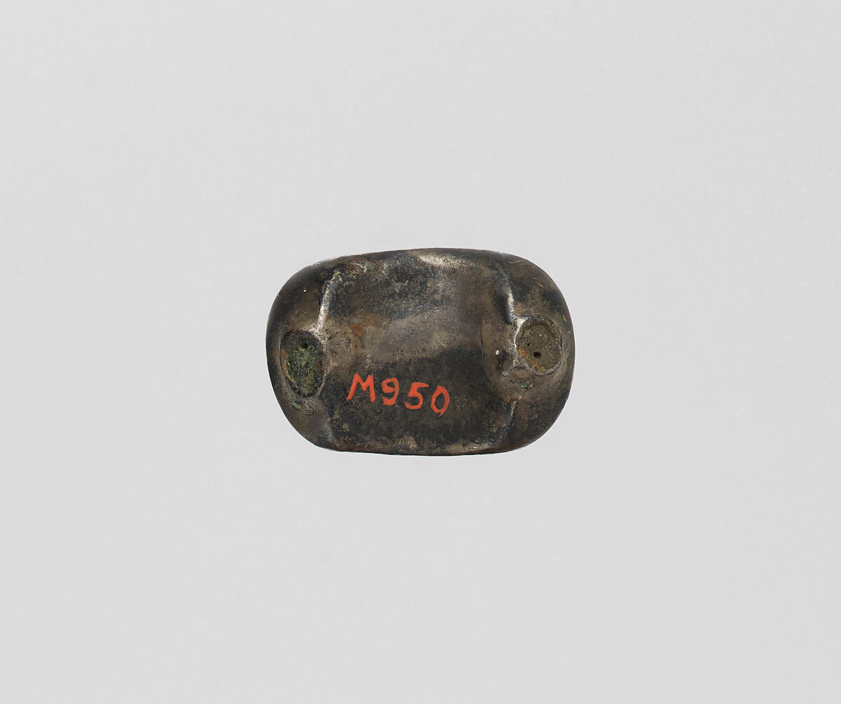 Ring bezel of Ptahhotep, Bronze or copper alloy