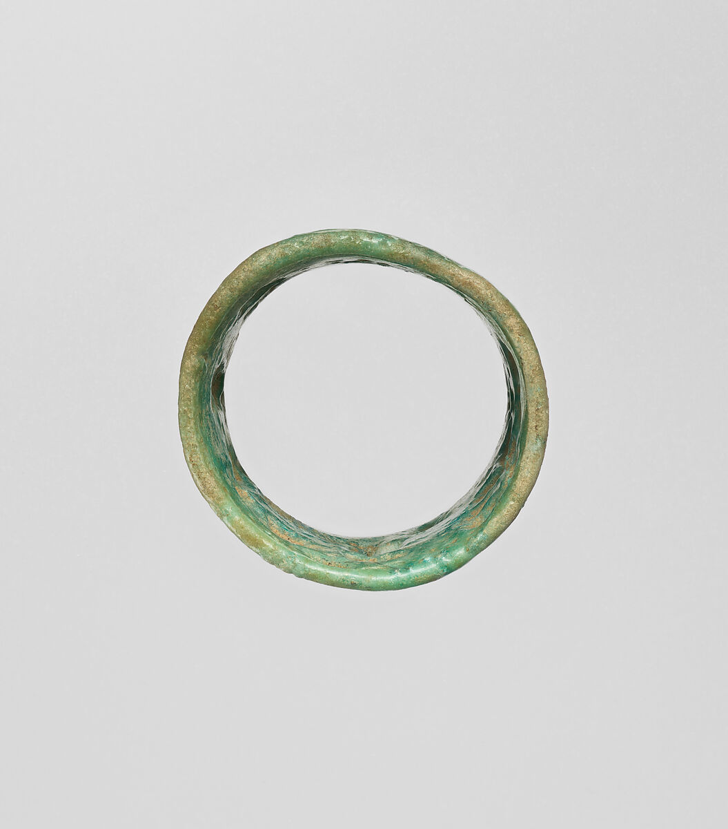 Openwork Ring, Faience
