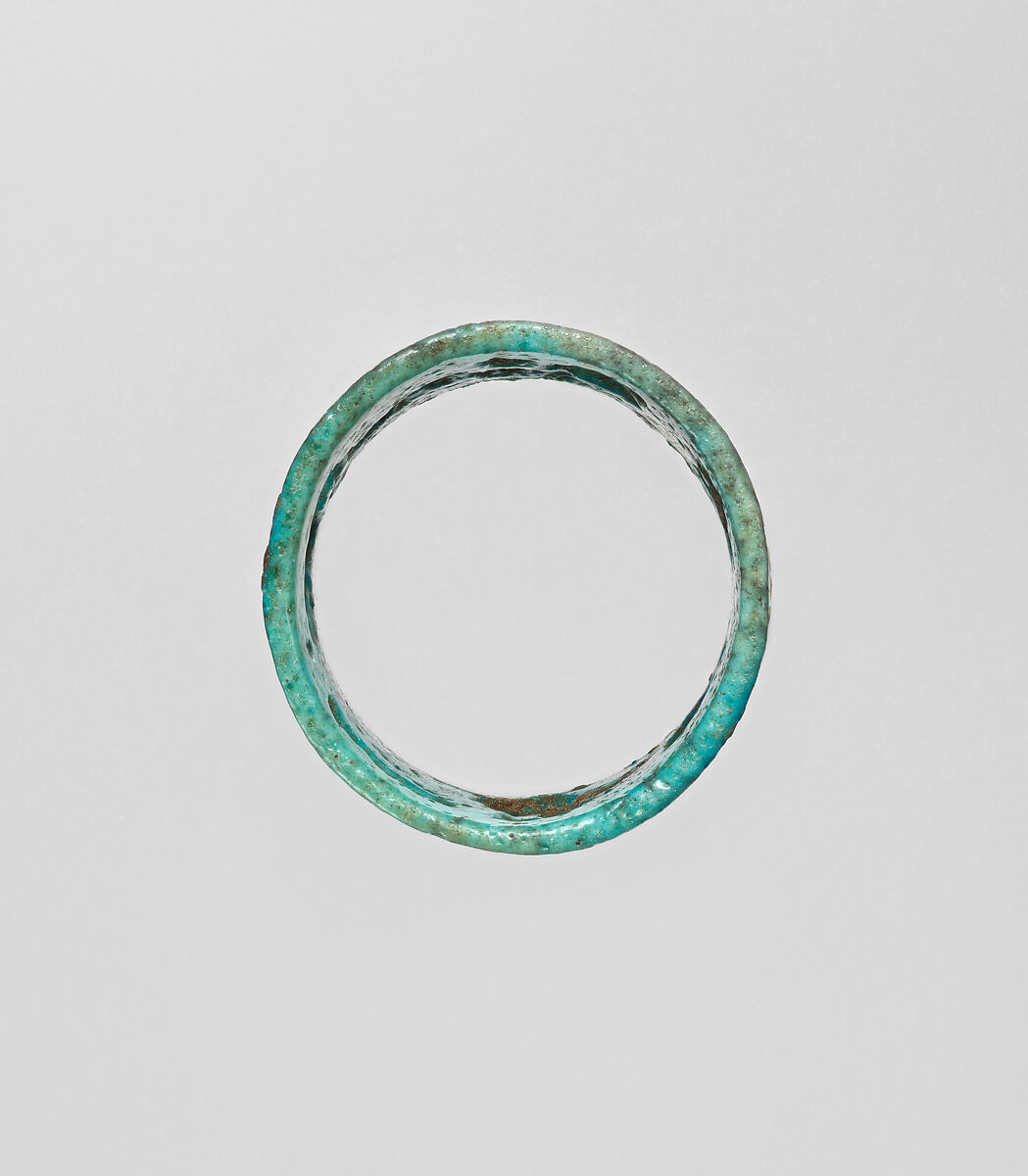 Openwork Ring, Faience