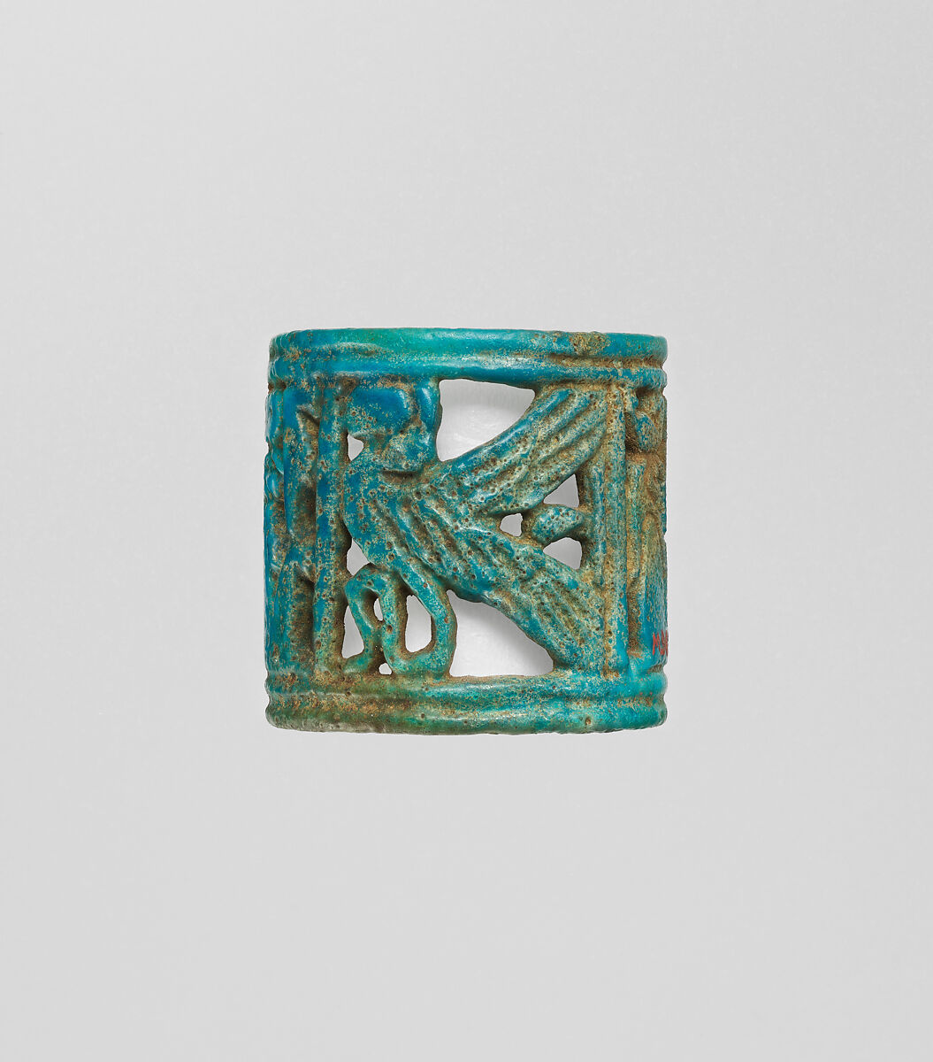 Openwork Ring, Faience