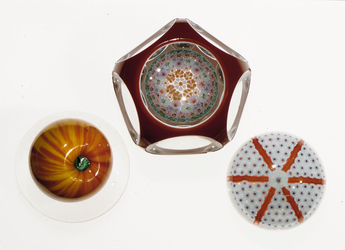 Paperweight, New England Glass Company (American, East Cambridge, Massachusetts, 1818–1888), Free-blown glass, American