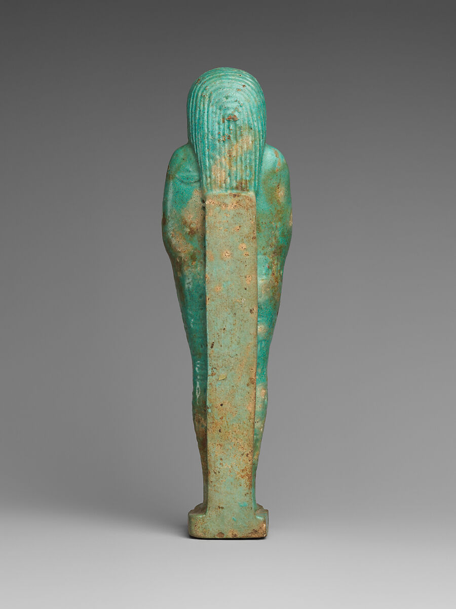 Shabti, Faience