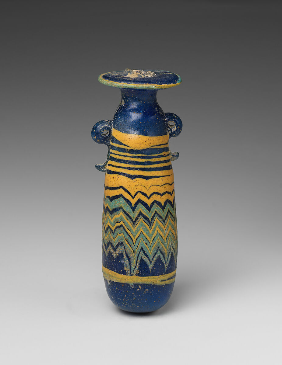 Vase, alabastron, Glass 