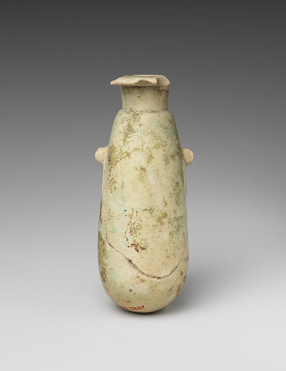 Bottle, Faience 