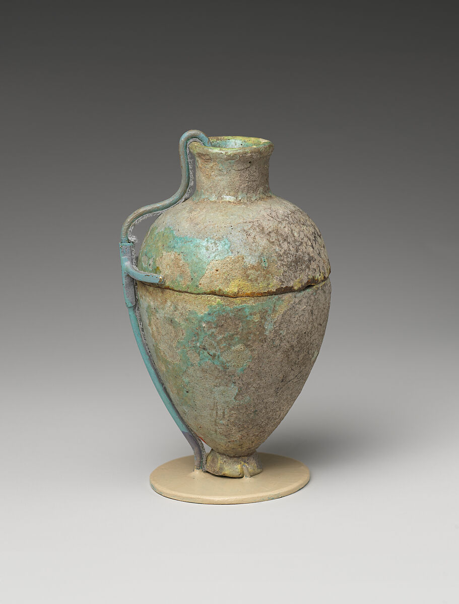 Bottle, Faience 