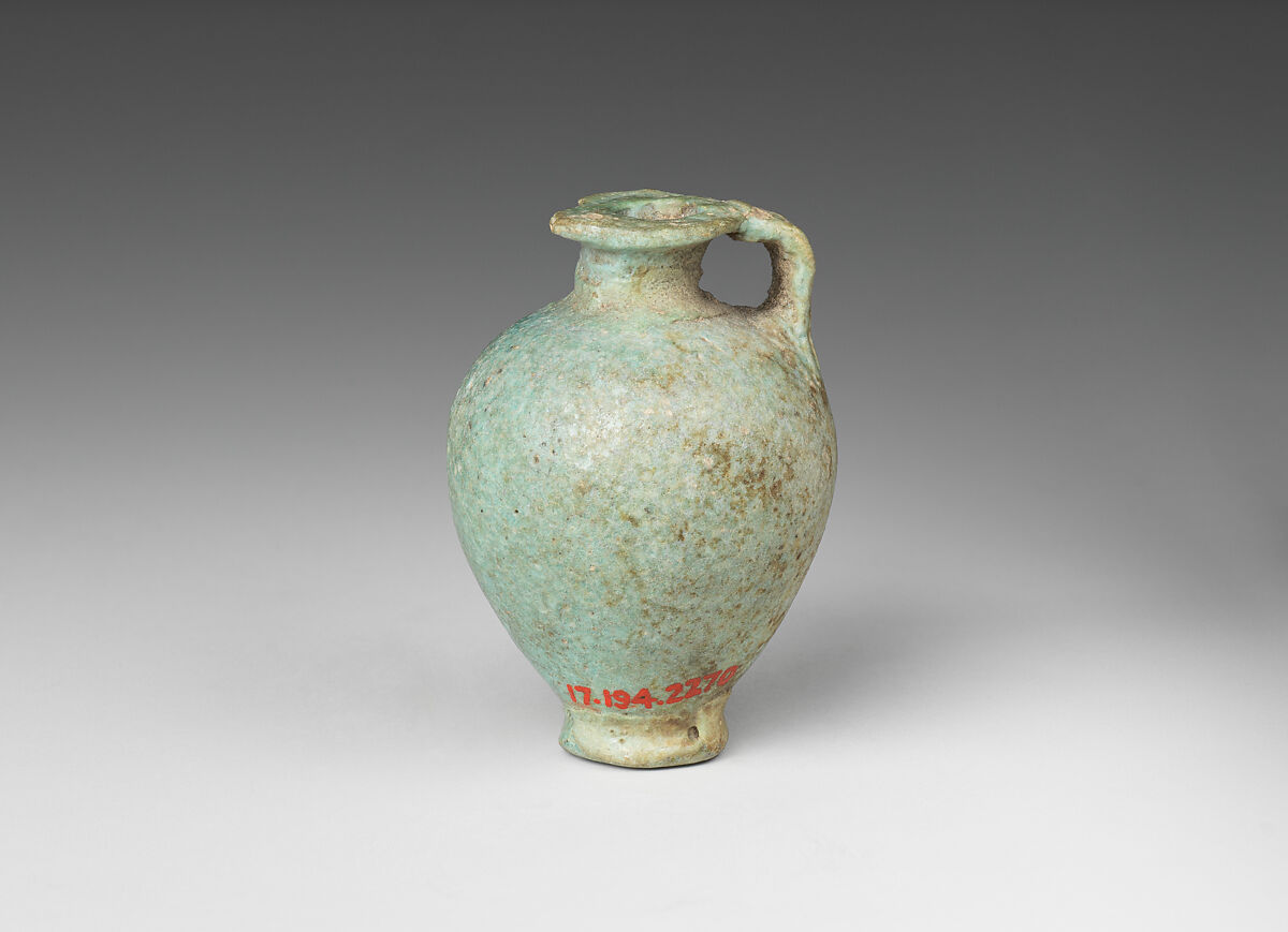 Jug, Faience