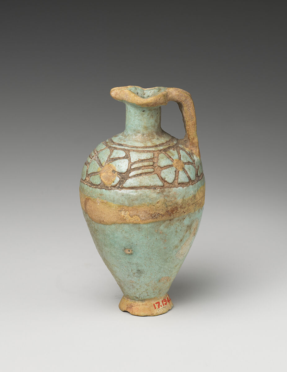 Jug, Faience