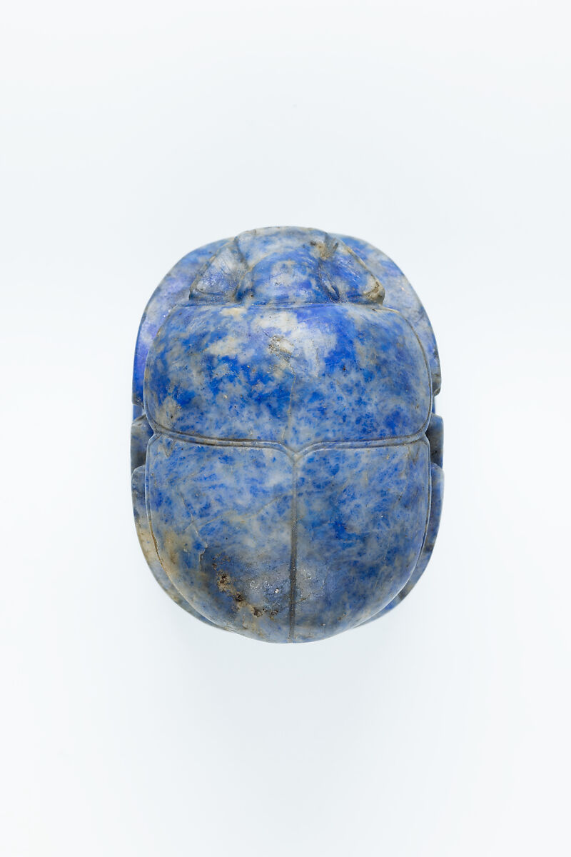 Scarab, Lapis lazuli 