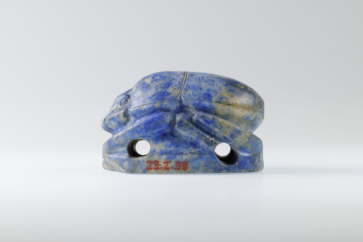 Scarab, Lapis lazuli