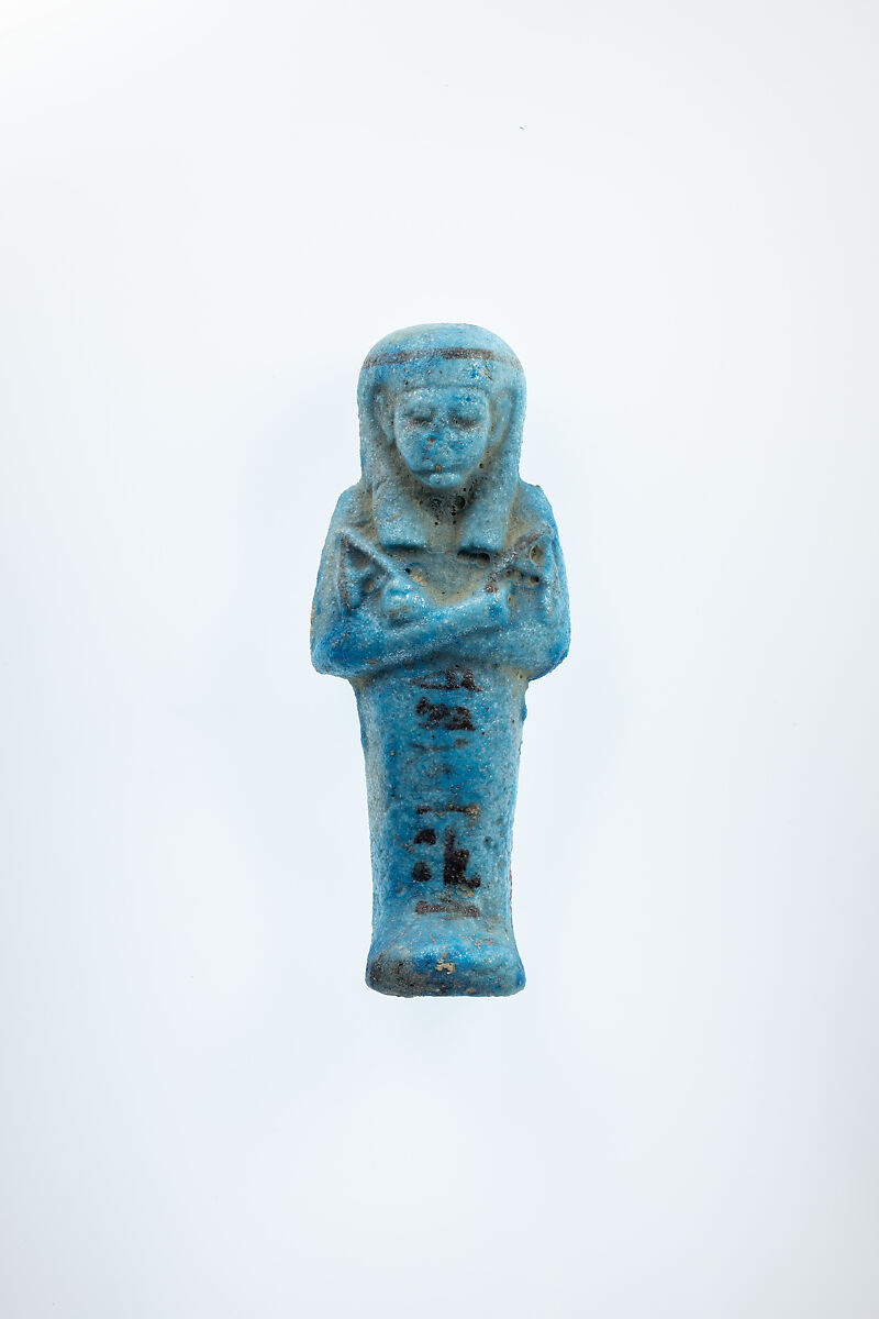 Shabti of Nesenaset, Faience 