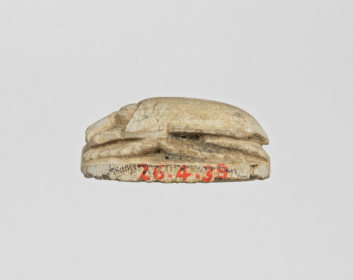 Scarab, Glazed steatite