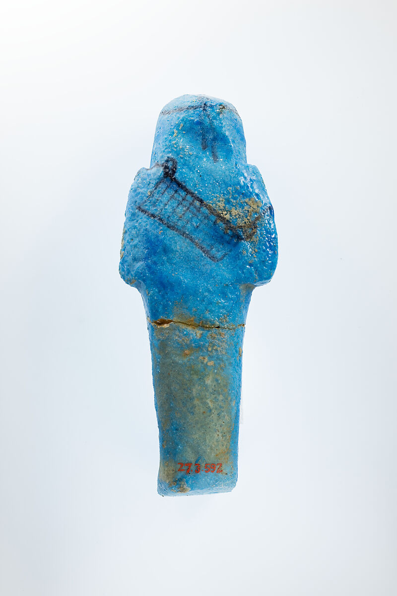 Shabti of Djedkhonsuefankh, Faience