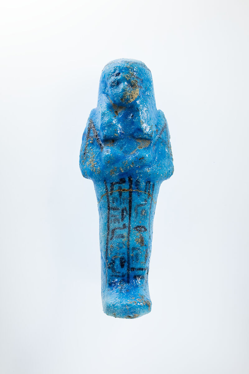 Shabti of Djedkhonsuefankh, Faience 