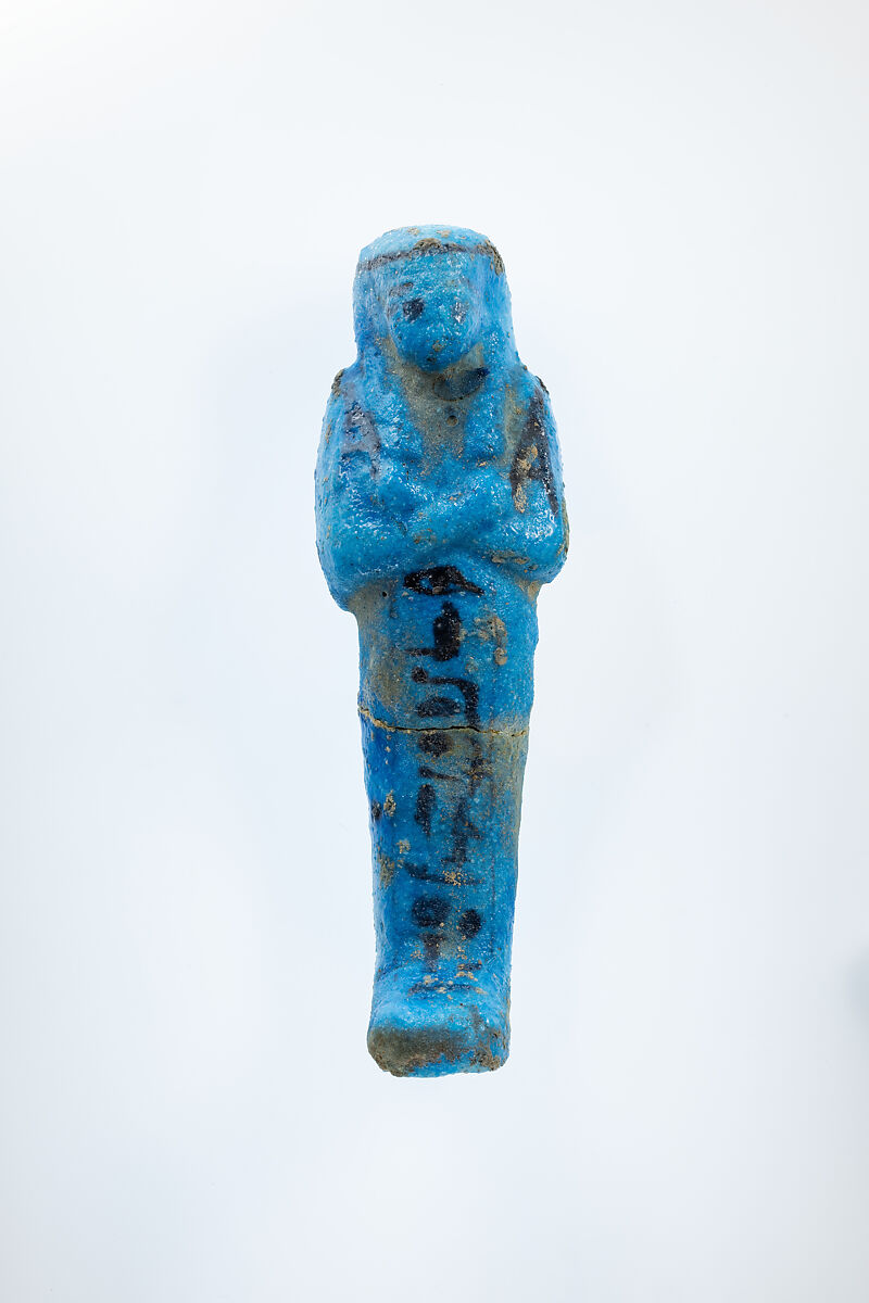 Shabti of Djedkhonsuefankh, Faience 