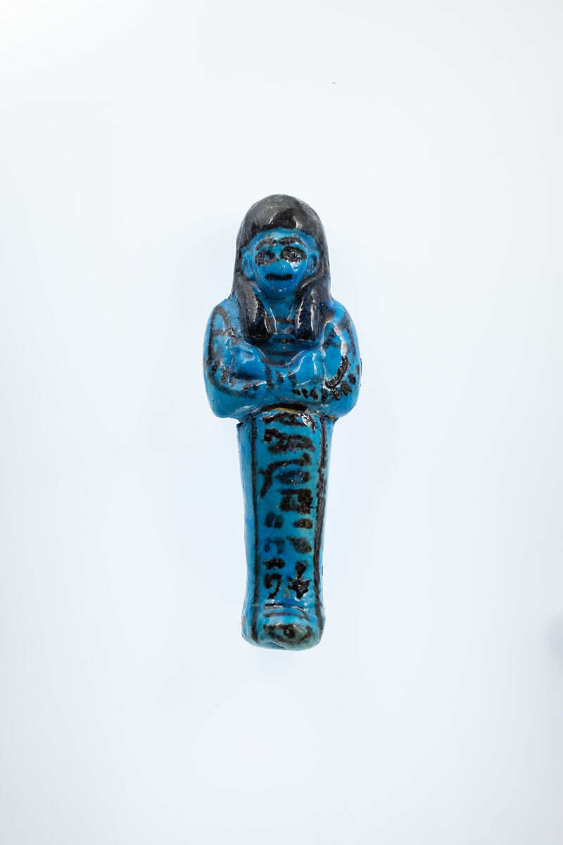 Shabti of Sethemhab, Faience 