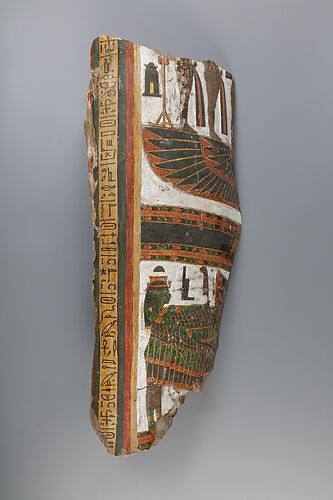 Cartonnage fragment inscribed for the Singer of Amun Shepenaset