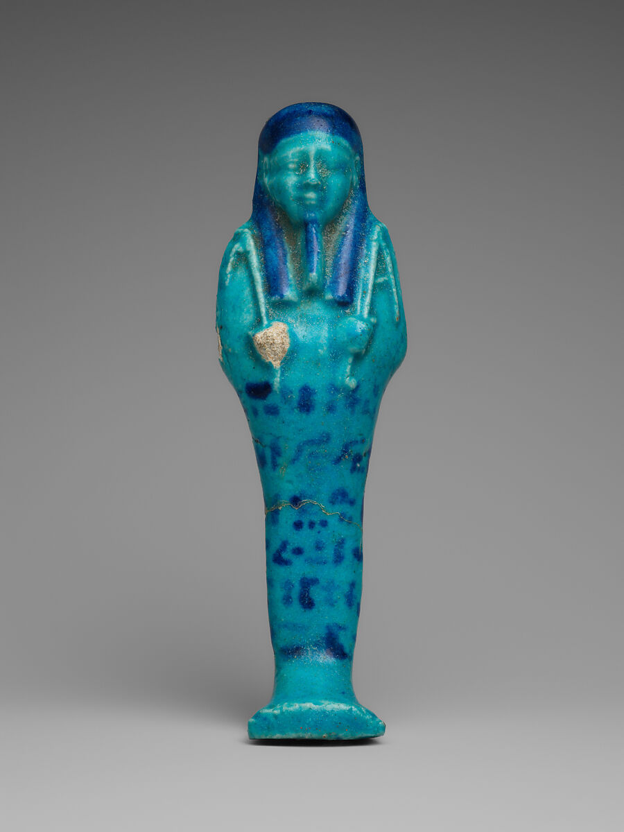 Shabti of Padinisut(?), Faience 