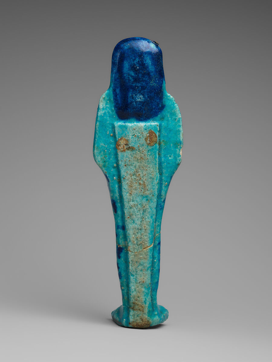 Shabti of Padinisut(?), Faience