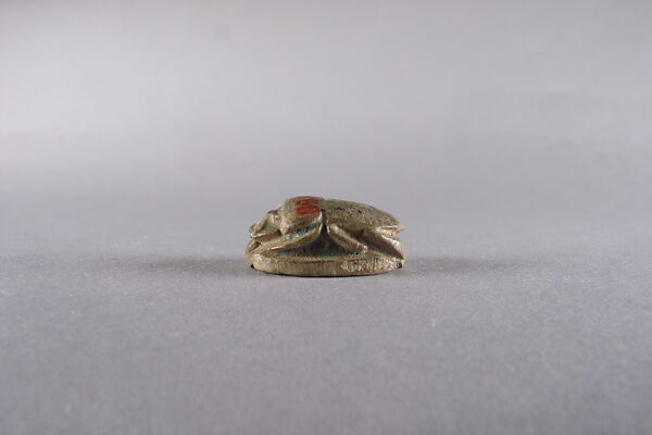 Scarab Inscribed with a Blessing Related to Wadjet, Glazed steatite