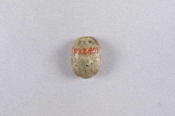 Scarab Inscribed with a Blessing Related to Wadjet, Glazed steatite