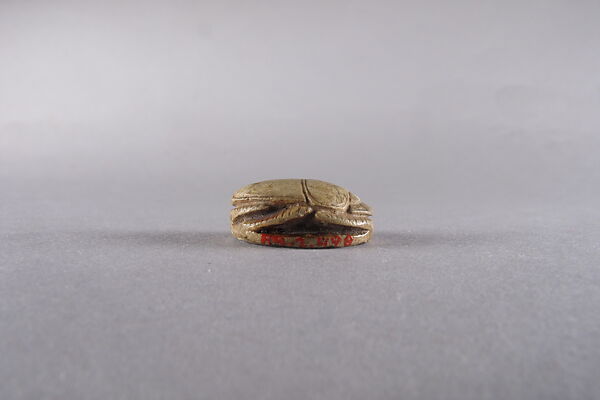 Scarab Inscribed with the Name of Thutmose I, Steatite