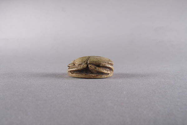 Scarab Inscribed with the Name of Thutmose I, Steatite