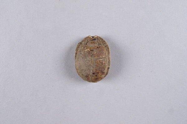 Scarab Inscribed with a Blessing Related to Amun (Amun-Re), Faience