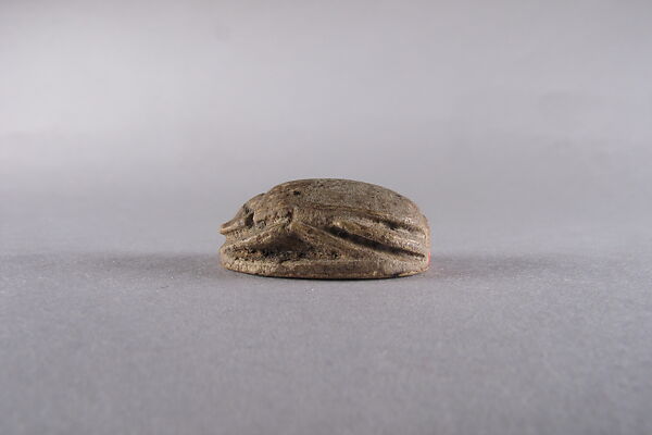 Scarab Inscribed with a Blessing Related to Amun (Amun-Re), Faience
