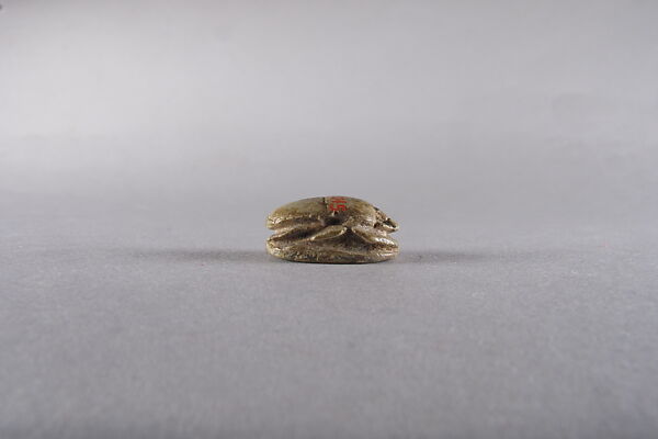 Scarab with the Representation of a Lion, Steatite