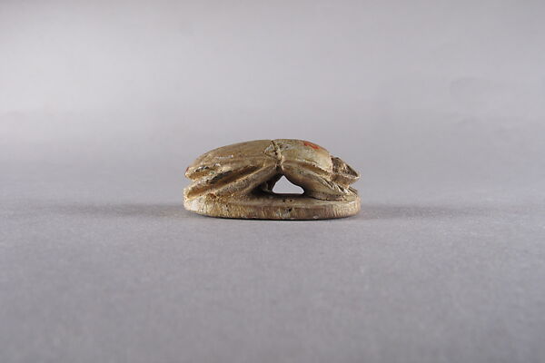 Scarab with blessing related to Amun-Re, Steatite