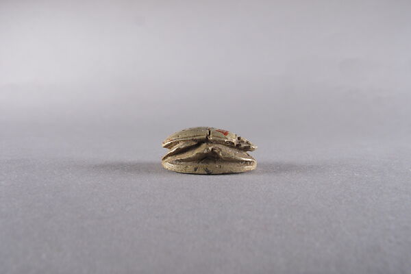 Scarab with the Representation of an Ichneumon (Mongoose), Steatite