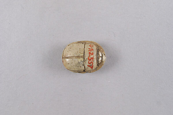 Scarab with the Representation of an Ichneumon (Mongoose), Steatite