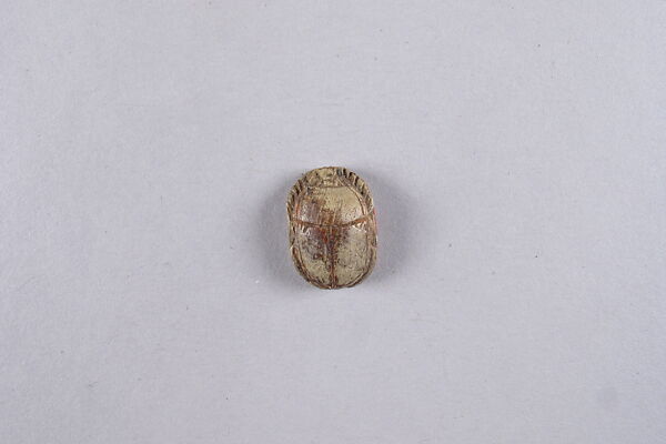 Scarab with blessing related to Amun (Amun-Re), Steatite