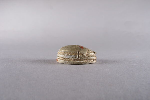 Scarab with Uraei and Djed Pillar, Steatite