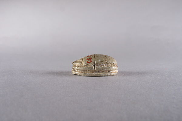 Scarab with Uraei and Djed Pillar, Steatite