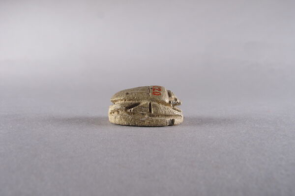 Scarab with the Representation of a Hand, Steatite