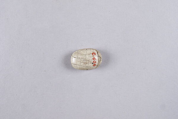 Scarab with ichneumon (mongoose), Steatite