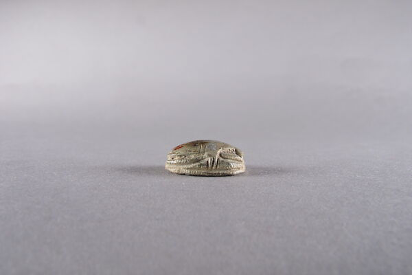 Scarab Inscribed with the Name Ptah, Steatite