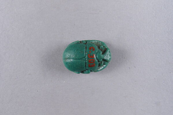 Scarab, Faience