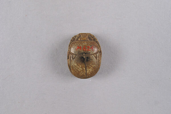 Scarab Inscribed with Royal Title and Blessing Related to Amun-Re, Steatite