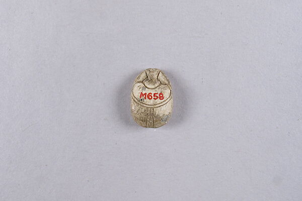 Scarab Inscribed with Blessing Related to Neit, Steatite