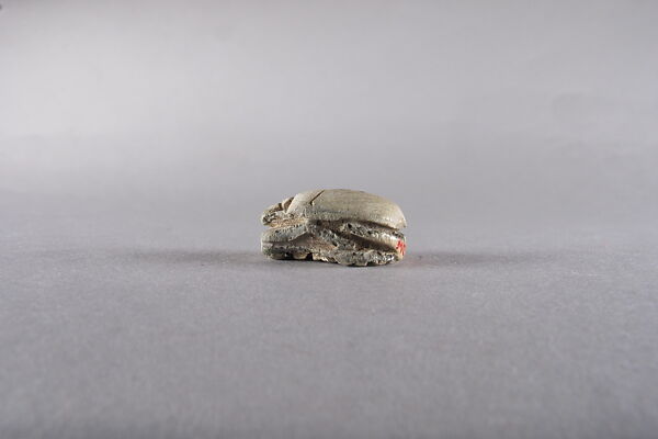 Scarab with Representations of Seth-Baal and Reshef, Steatite