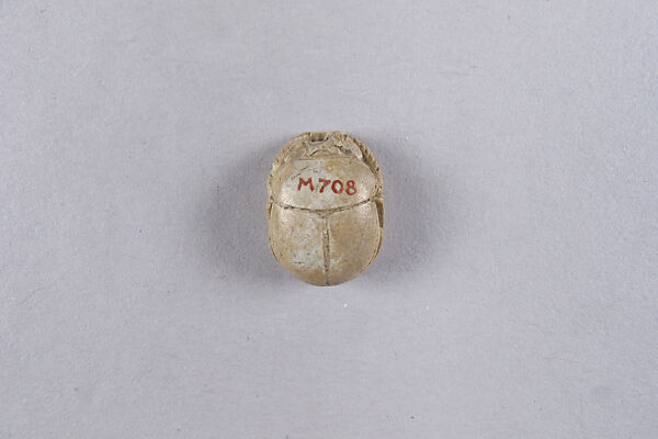 Scarab Inscribed with a Blessing Related to Amun-Re, Steatite