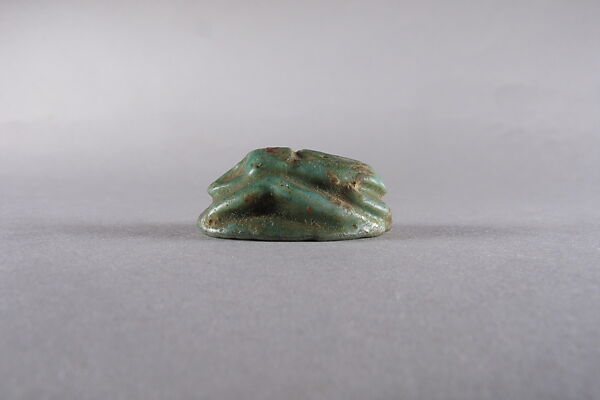 Scarab Inscribed with a Blessing Related to Amun (Amun-Re), Faience