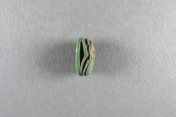 Scarab of Painedjem II, Faience