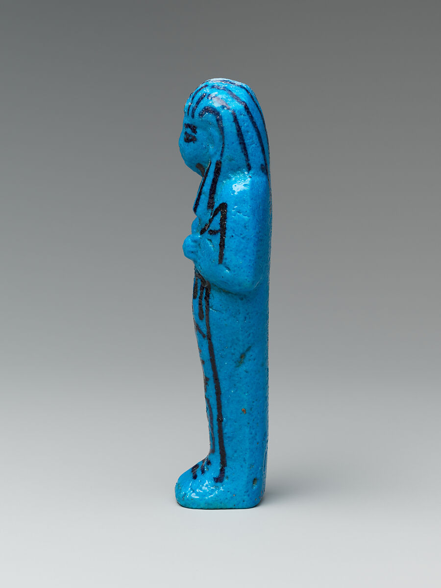 Shabti of Painedjem I, Faience