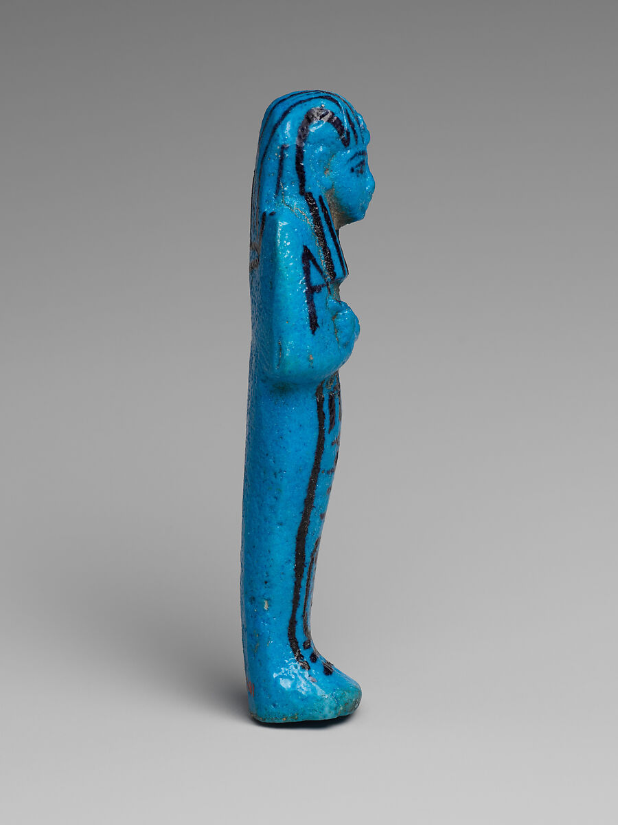 Shabti of Painedjem I, Faience