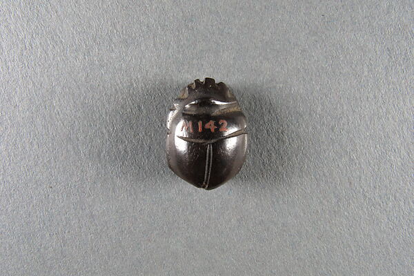 Scarab inscribed with the name Neferkare (Shabaqo), Hematite